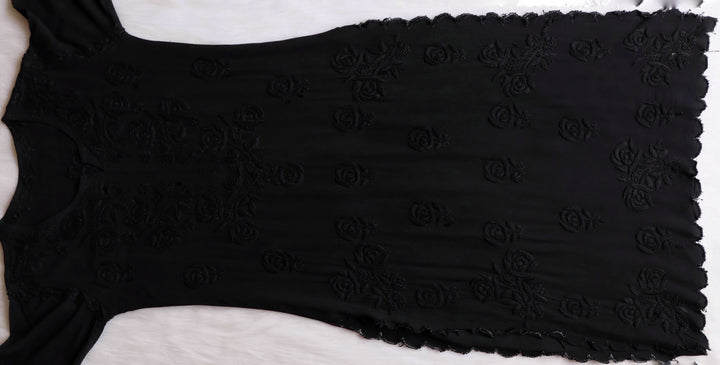 Gul Black Scalloped Rayon set
