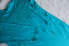 Zahrah Turquoise Blue Cotton long kurta