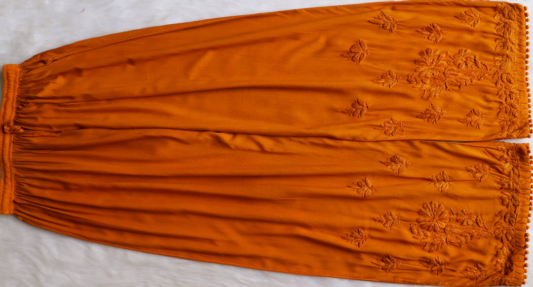 Enaara Mustard Potli Button Rayon set