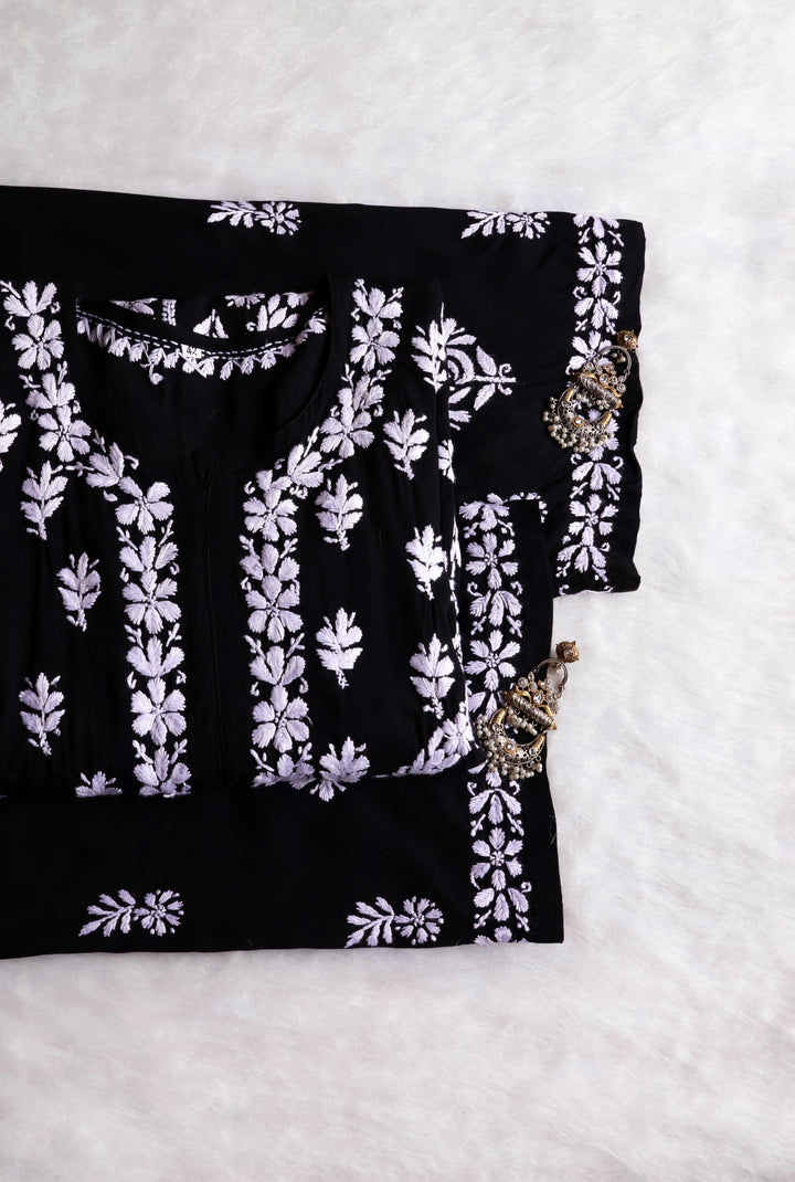 Mahnoor Black Pure Modal set