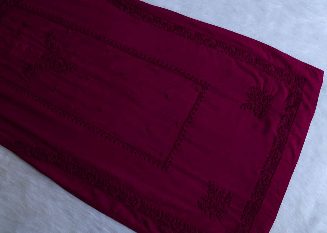 Mayra Deep Purple Pure Modal Kurta