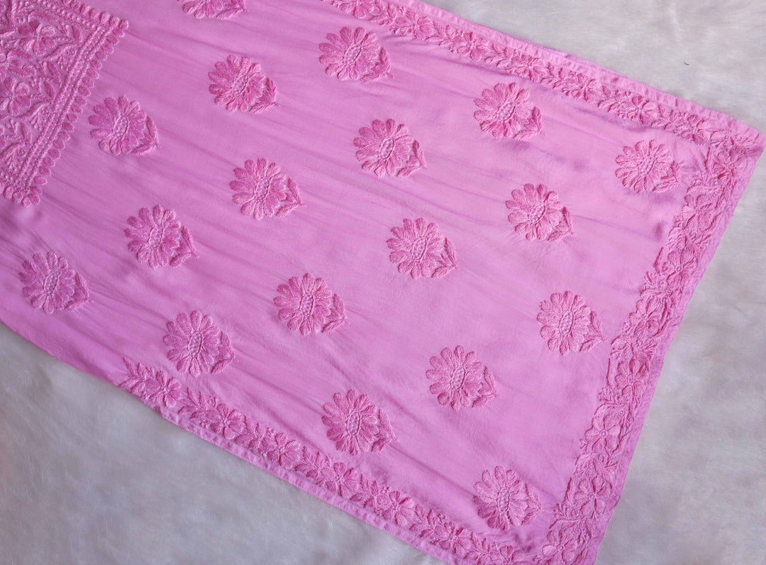 Duaa Baby Pink Modal Kurta Pant set
