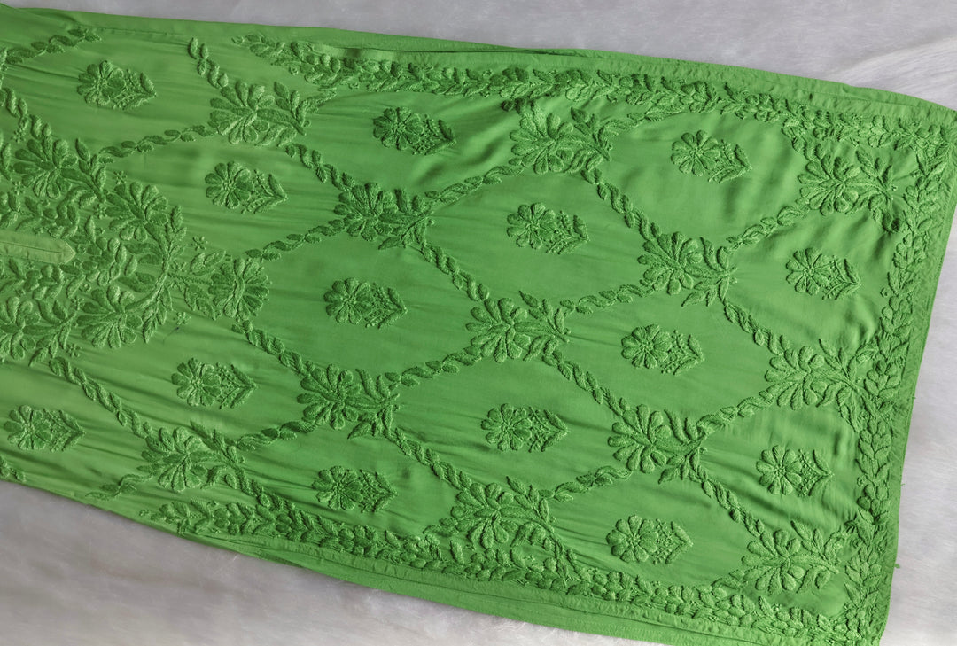 Alanah Lime Green Long Modal Kurta