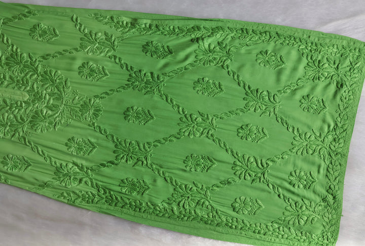 Alanah Lime Green Long Modal Kurta