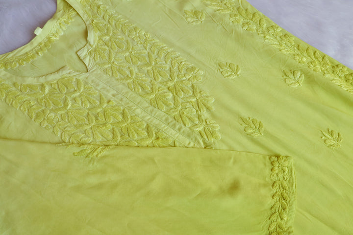 Duaa Pastel Green Modal Ombre Kurta Pant set