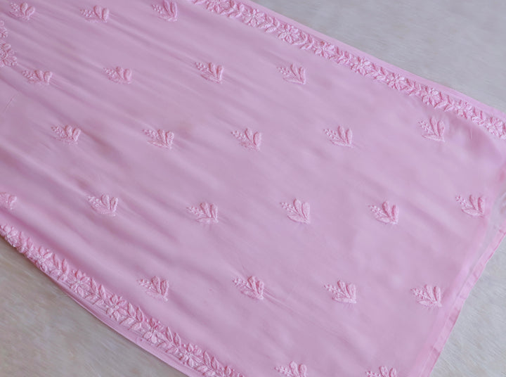 Hana Baby Pink Long Viscose Noodle Strap Kurta