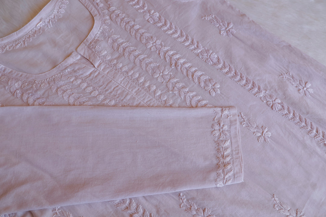 Noor Almond Beige Pure Cotton Kurta