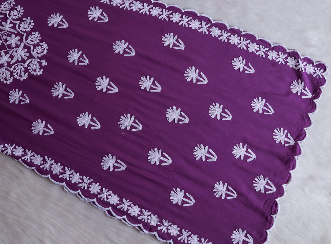 Mira Dusty Purple Rayon Kurta Pant set