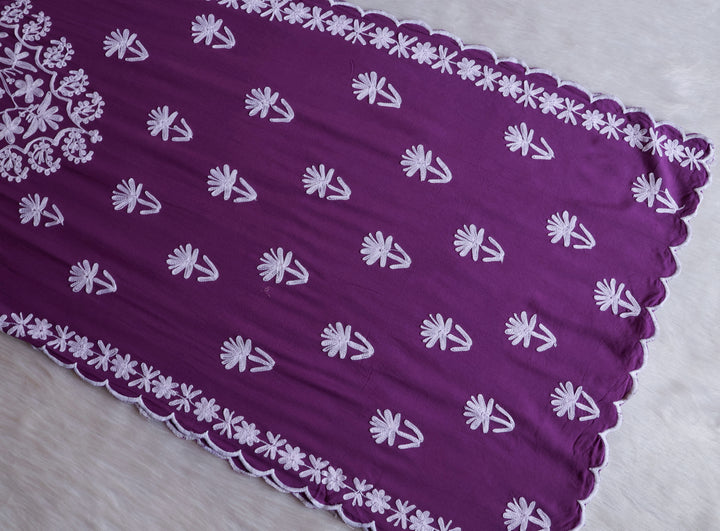 Mira Dusty Purple Rayon Kurta Pant set