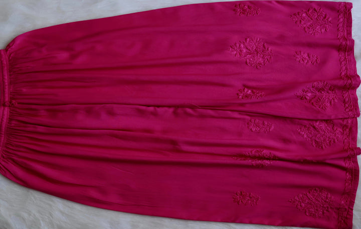Azel Deep Pink 2 piece Rayon set