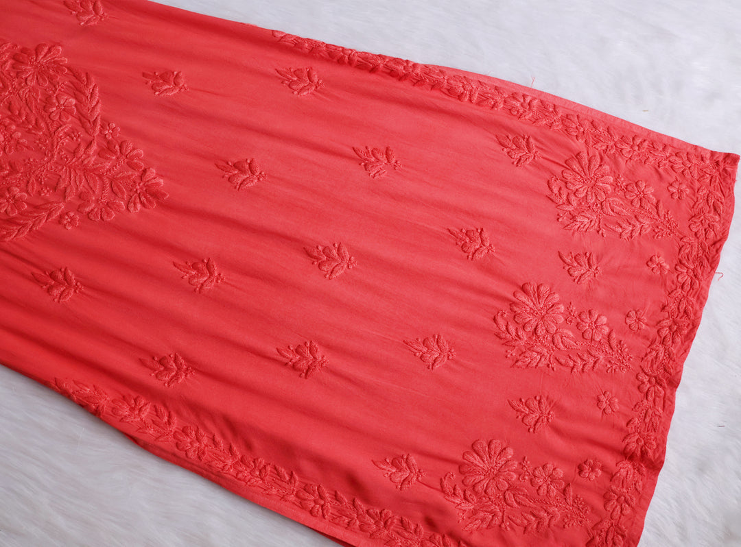 Enaara Rose Pink Potli Button Rayon set