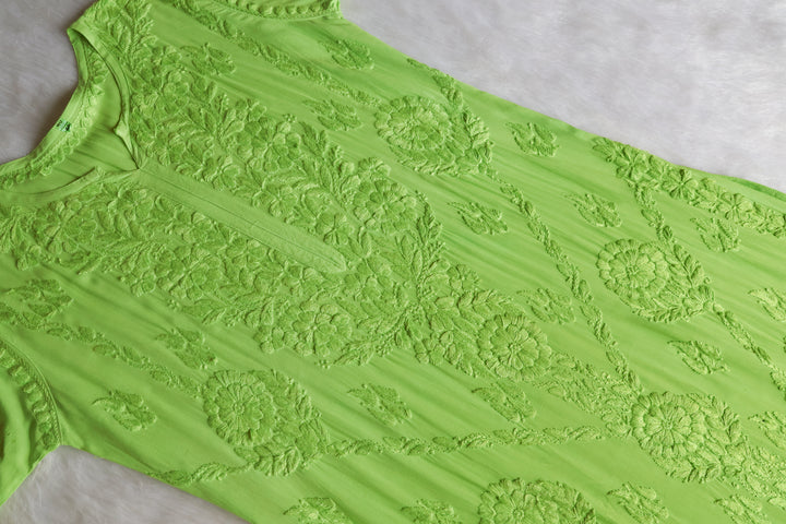 Anam Pastel Green Modal Ombre Kurta Pant set