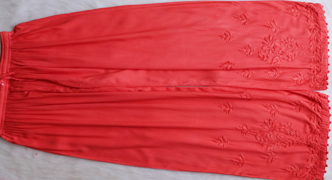 Enaara Rose Pink Potli Button Rayon set