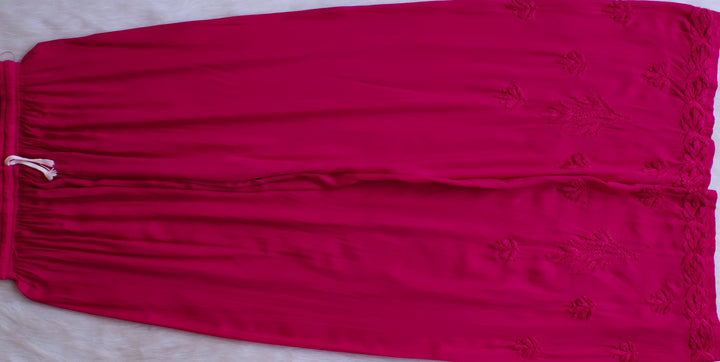 Duaa Deep Pink Modal Ombre Kurta Pant set