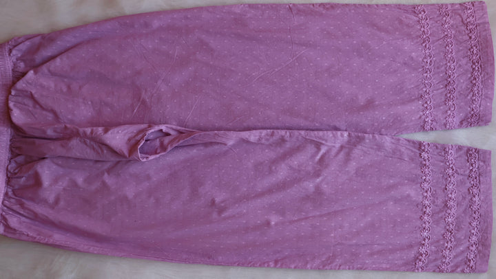 Nazakat Dusty Purple Pure Cotton Kurta Set