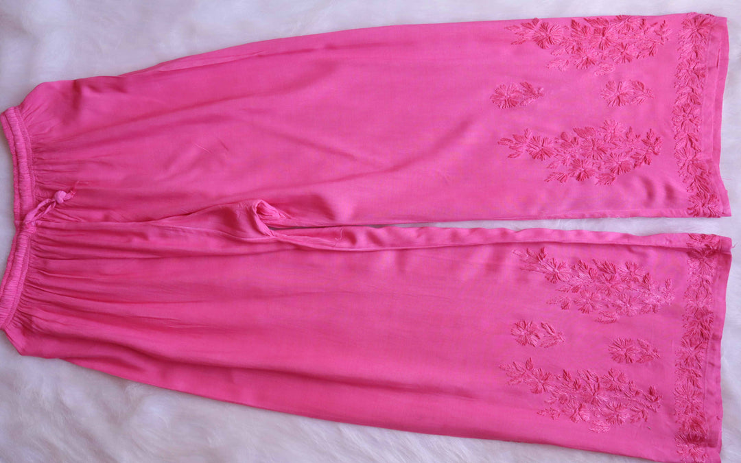 Aayat Baby Pink Rayon Kurta Pant set