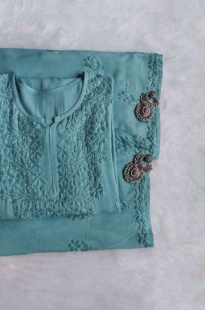 Azel Sage Green 2 piece Rayon set