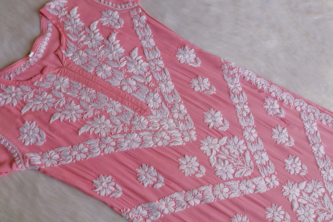 Zahrah Mauve Pink Pure Modal set