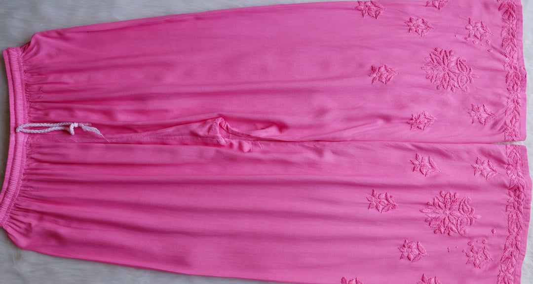 Nagma Baby Pink 2 piece Rayon set