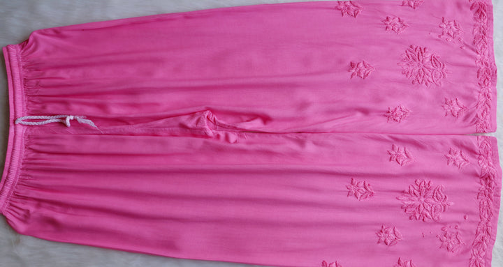 Nagma Baby Pink 2 piece Rayon set