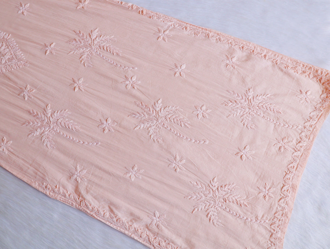 Heer Rose Beige Pure Cotton Kurta