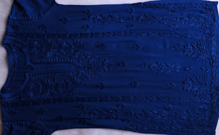 Mehreen Royal Blue Modal short top