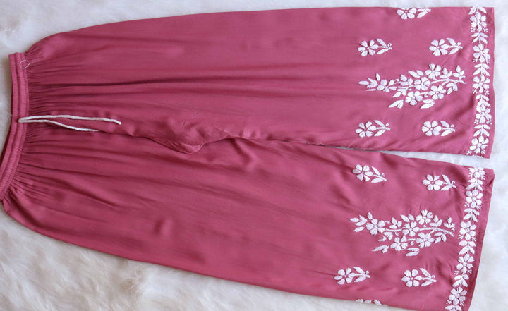 Amaara Mauve Pink Rayon Kurta Pant set