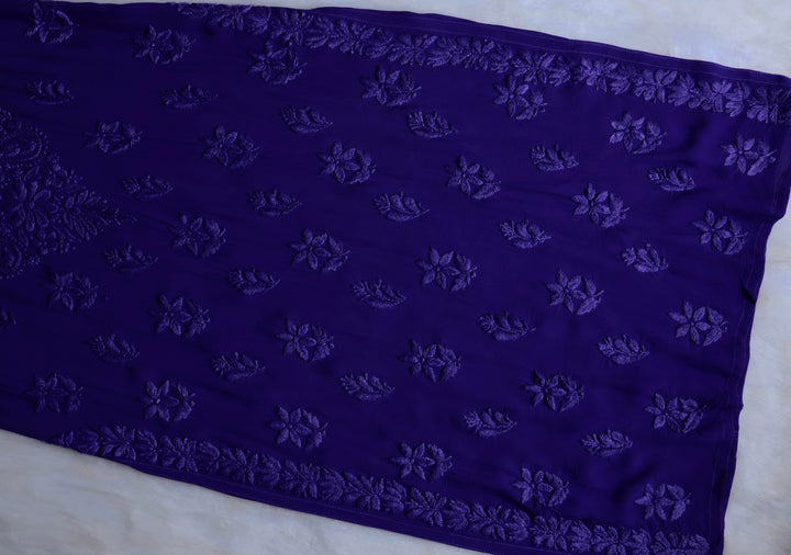 Zimra Deep Purple Viscose 3 Piece Set