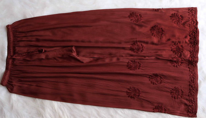 Duaa Chocolate Brown Modal Kurta Pant set