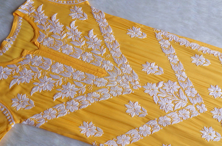 Zahrah Yellow Pure Modal set