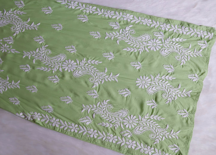 Lily Lime Green Long Modal Kurta