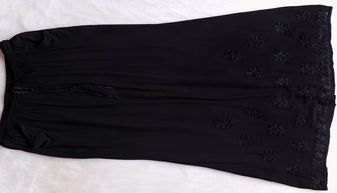 Zimra Black Viscose 3 Piece Set