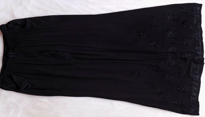 Zimra Black Viscose 3 Piece Set