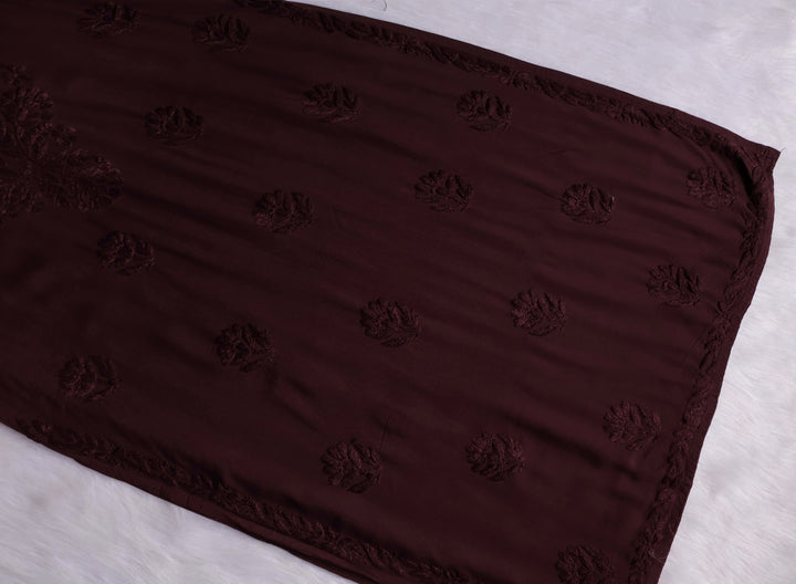 Alvira Smoky Purple Ombre Long Rayon Kurta