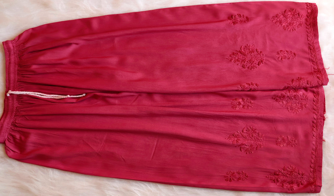 Azel Coral Red 2 piece Rayon set
