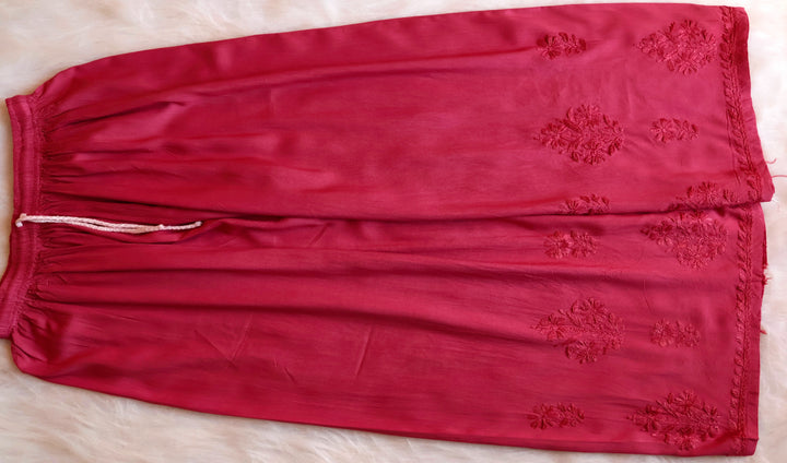 Azel Coral Red 2 piece Rayon set