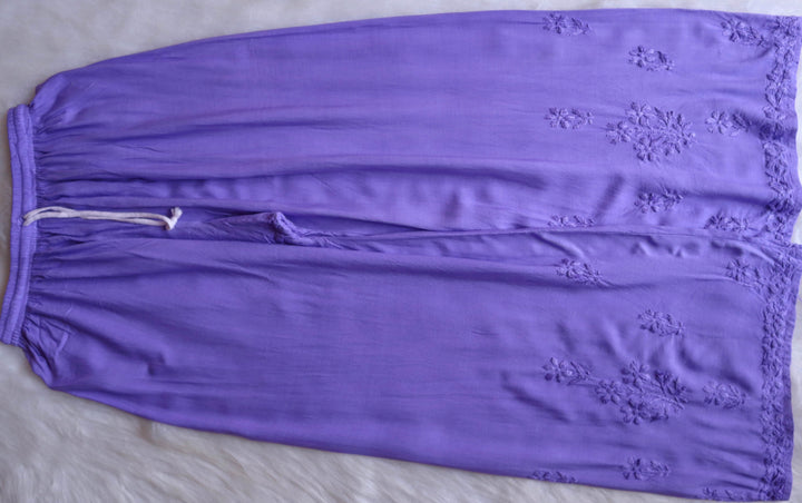 Azel Lilac 2 piece Rayon set