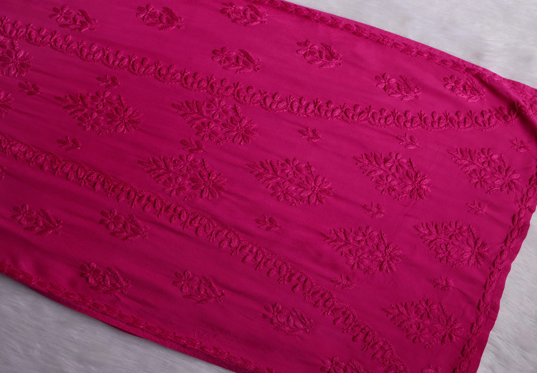 Amirah Fuschia Pink 2 piece Rayon set