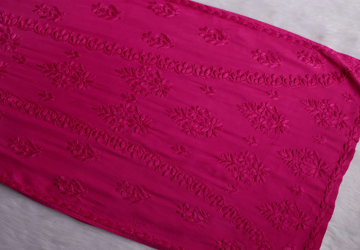 Amirah Fuschia Pink 2 piece Rayon set