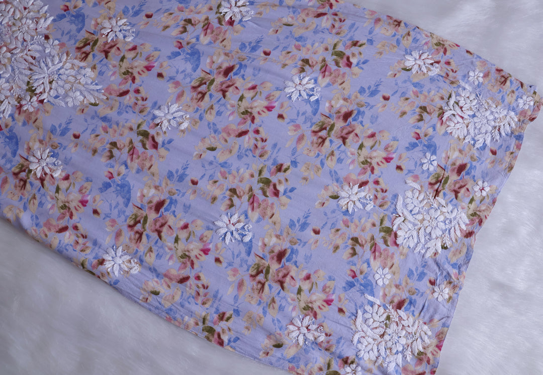 Maryam Lavender Long Modal Kurta