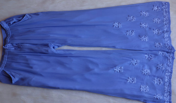 Zimra Ice Blue Viscose 3 Piece Set