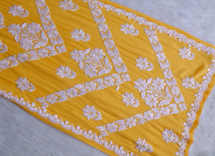 Zahrah Yellow Pure Modal set
