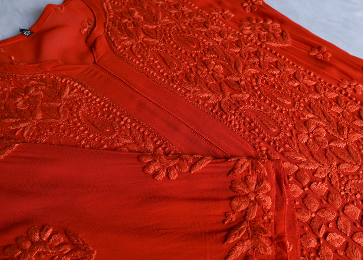 Ayzel Rust Viscose 3 Piece Set