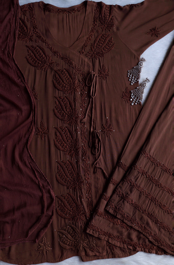 Hayaa Chocolate Brown Pure Modal 3 Piece Set