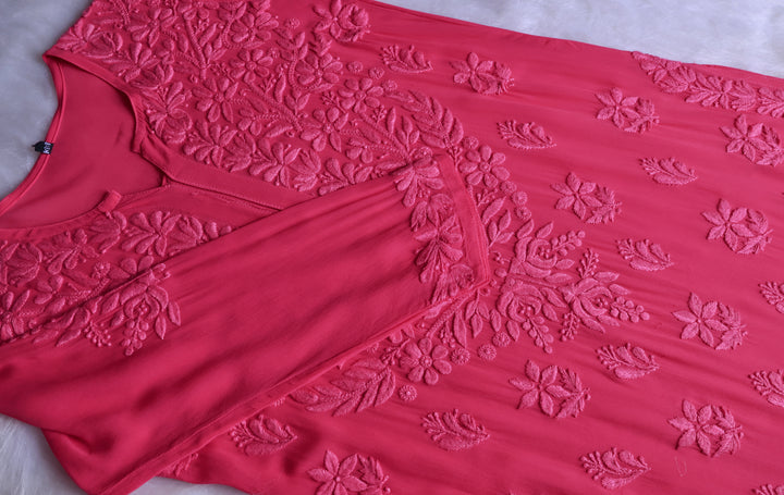 Zimra Mauve Pink Viscose 3 Piece Set