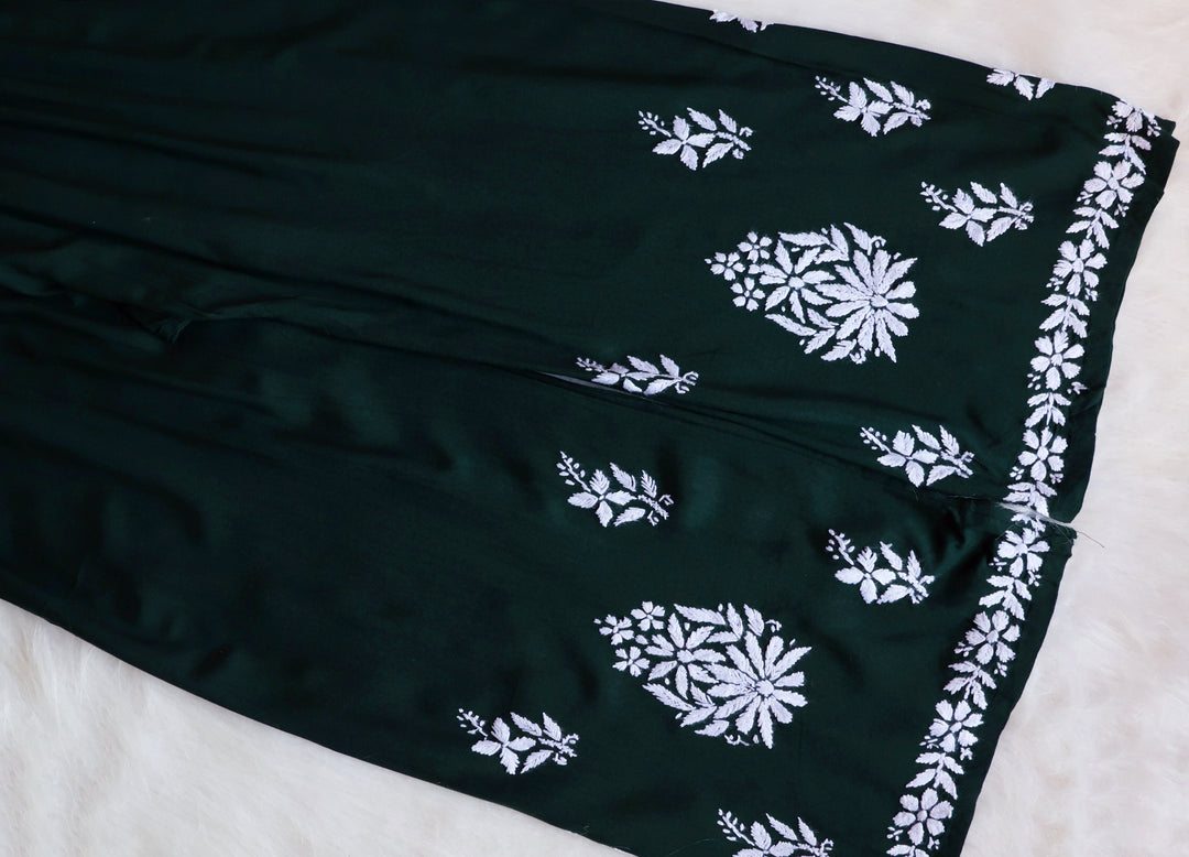 Amaara Deep Green Rayon Kurta Set