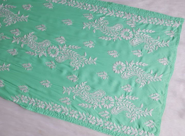 Lily Pastel Green Long Modal Kurta