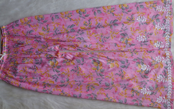 Iris Baby Pink Pure Mulmul set