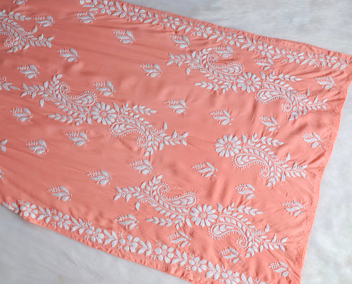 Lily Peach Long Modal Kurta