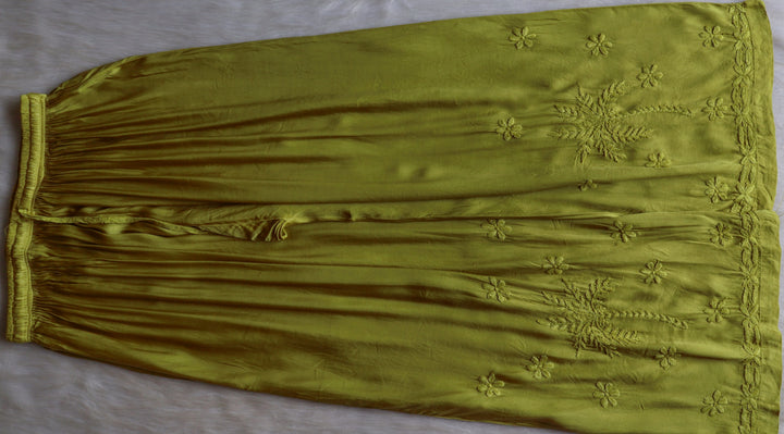 Mahnoor Olive Green Modal Silk Kurta Set